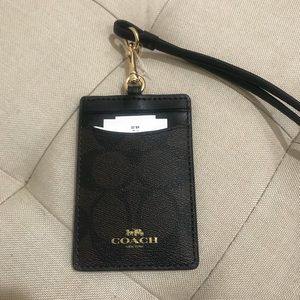 Coach ID Lanyard case